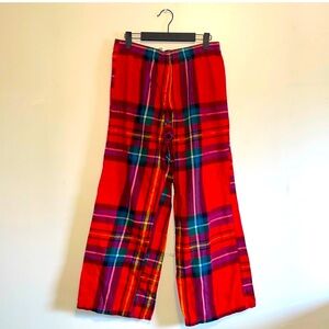 PINK by Vs Plaid flannel Pajama Pants M